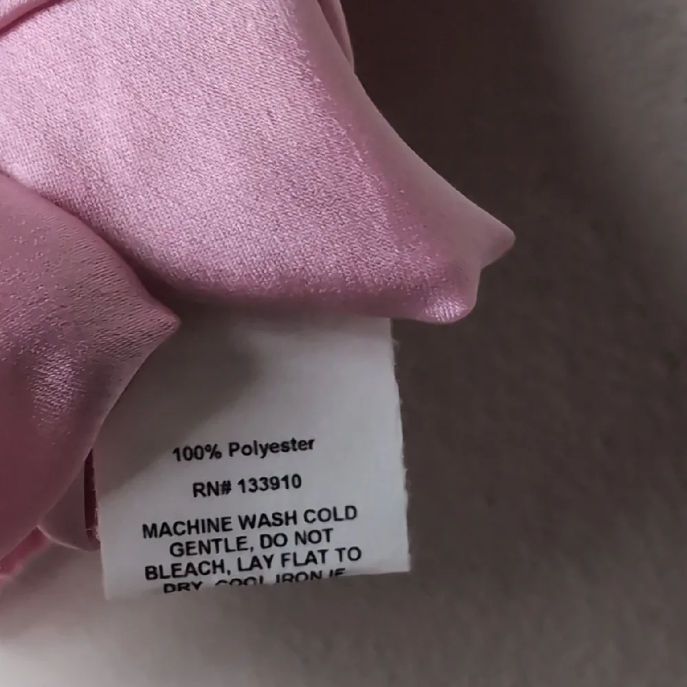 Show Me Your MuMu Pink Satin Pajama Set Womens XS Pink Golden 2